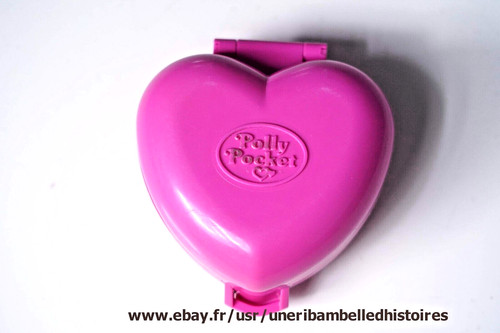 Polly pocket 1993 coeur - pocket, 1993,