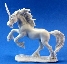 1 x SILVERHORN - BONES REAPER figurine miniature unicorn licorne d&d jdr 77029