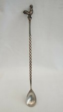 Cuillère décorative, REED & Jolie Cuillère BARTON, Argent??, décor animalier coq