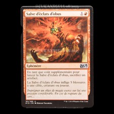 carte MTG 161 Salve d'éclats d'obus M15 - Magic 2015 FR