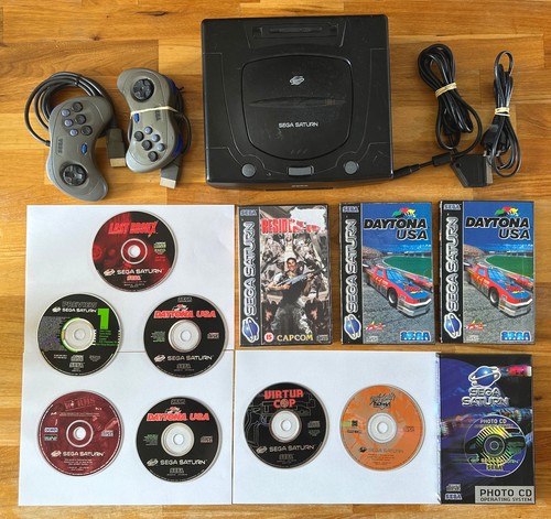 Console sega saturn 11 - sega, jeux