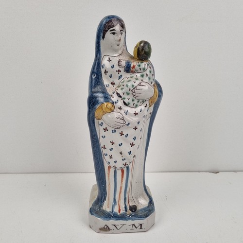 Statuette vierge enfant - À, l'enfant