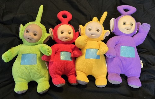 Vintage teletubbies plush set - teletubbies,