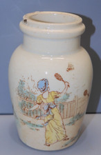 -ANCIEN POT A MOUTARDE CERAMIQUE KG LUNEVILLE sans Thème COLLECTION VITRINE    D