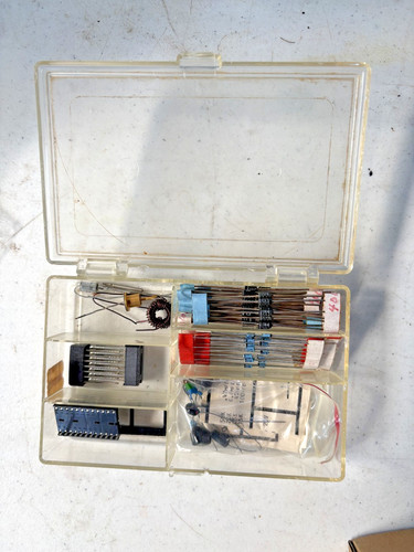 Vintage electronic parts lot - vintage,