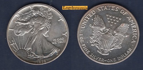 Etats unis usa dollar 1989 - etats,