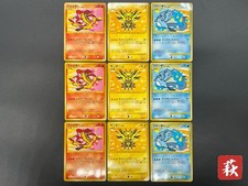 [No Import Duty (US)] 9set Articuno Zapdos Moltres Supreme Victor Japanese Card