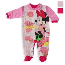 Combinaison Disney Pagliaccetto Bébé Minnie Mouse En Coton Léger Fille 5504