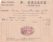 39 MOIRANS negociant DALLOZ P