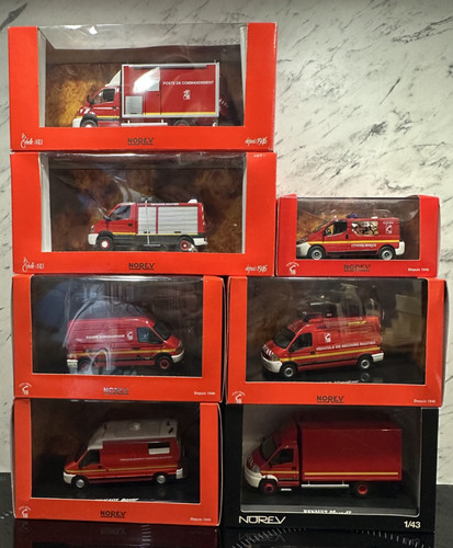 Norev lot 7 vehicules - 1/43,