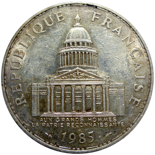 100 francs panthéon - 100,