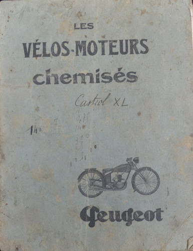 Ancien livret vélo moteur - ancien, le