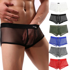 BOXER TRANSPARENT FILET S M L