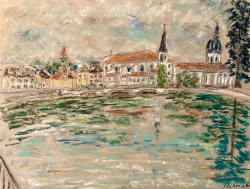 Peinture pastel - peinture,