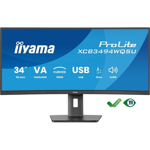 Ecran incurvé iiyama - incurvé,