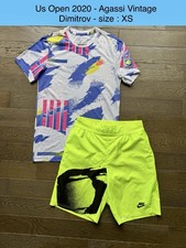 Us Open 2020 - Tenue De Tennis Nike - Dimitrov - Taille XS - Très Bon État 