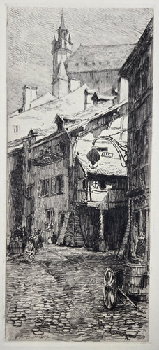 Eau forte originale - , 1912,paul