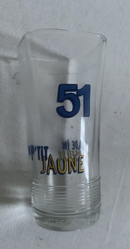 Verre publicitaire pernod - un,