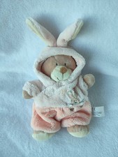 doudou ours deguise en lapin