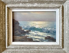 Ancien tableau marine mer