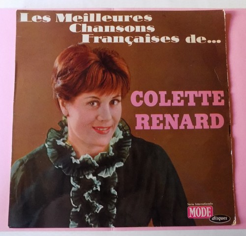 Disque vinyle 33t colette - vinyle,