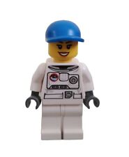 LEGO City cty0225 Astronaute Femme Casquette Bleue Set 3368 TBE Spatial Port