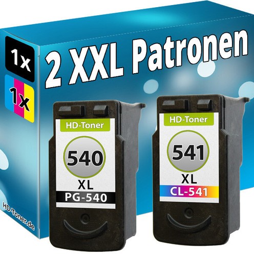 Encre cartouches pour canon - 2x,