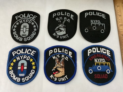 Nypd police collectable patch - police,
