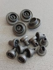 Lot Roulettes Patin Panier Supérieur Inférieur Lave-vaisselle Candy CDP2570-47