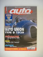 AUTO PASSION 123 PORSCHE 356 "GMÜND" 1949-AUTO UNION D 1939-CHEVROLET NOVA 1977