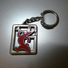 Ancien porte cle métal Lapin