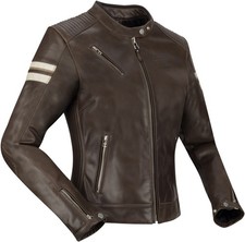 Veste cuir moto pour - en,