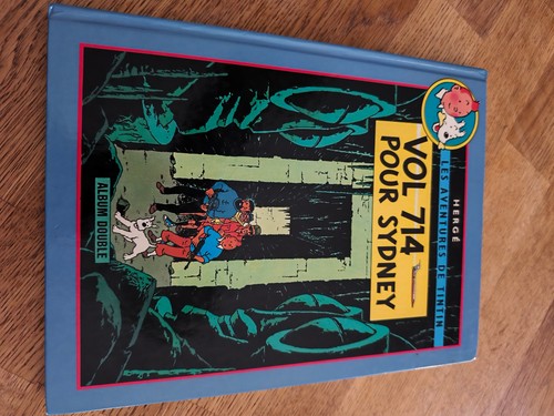 Tintin double vol 714 - tintin,