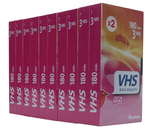 Lot cassettes vidéo - lot, 10