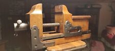 Étau Bois Ancien. Sculpteur & Menuisier. Très Bel État. 