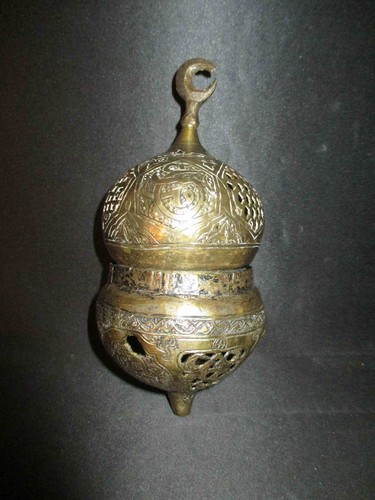 Ancienne lampe porte bougie - ancienne,