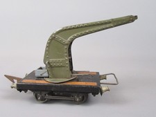 D373 JEP France Wagon Grue Réf 4547 Échelle Zéro O Jouet Tôle Vintage 1933-1951