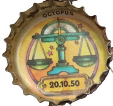 Capsules Coca Cola Octopus ref 13 - Star Party 1979