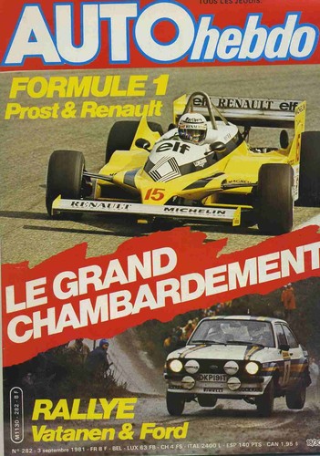 Auto hebdo 282 09 1981 - hebdo, n°282