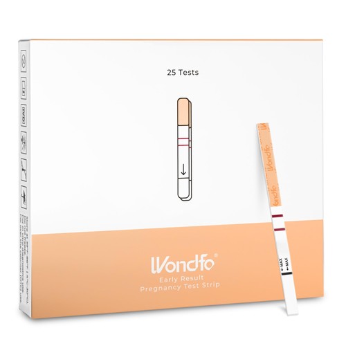 Early result pregnancy test - result,