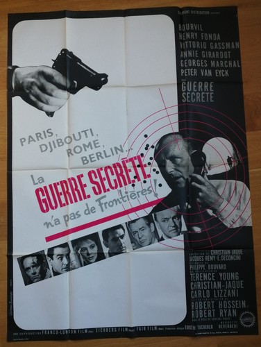 Guerre secrete bourvil affiche - secrete,