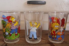 3 Verres  LES SIMPSON