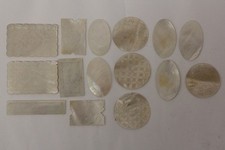 15 Jetons de jeu en nacre