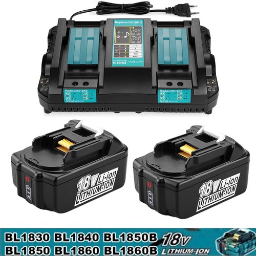 Batterie chargeur double - 2x, batterie+chargeur