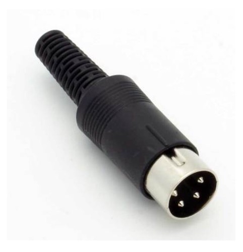 Connecteur spina din - 4, pôles