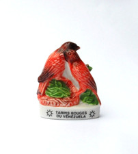 cyb - Fève Atlas oiseaux Tarins rouges du Vénézuela