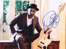 MARCUS MILLER VERY RARE AMAZING IN PERSON SIGNED W/PROOF COA