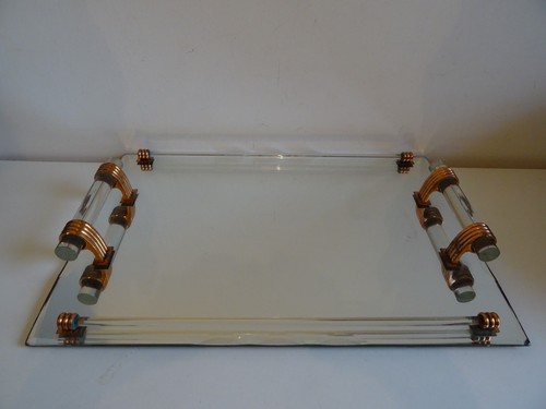 Plateau service miroir - de,