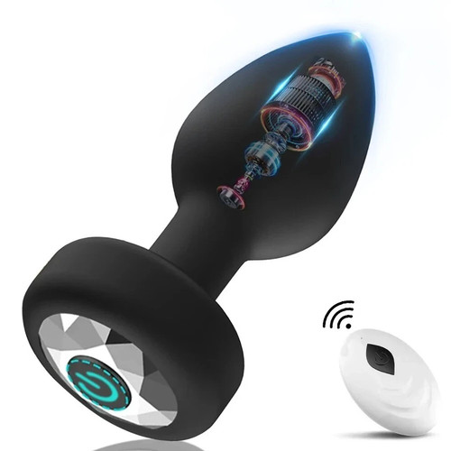 Plug anal vibrant sextoy - vibrant, femme