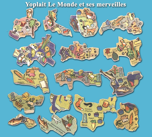 Yoplait pièces du puzzle - pièces,